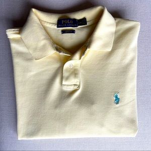 Polo Ralph Lauren Polo Shirt - Custom Fit Yellow